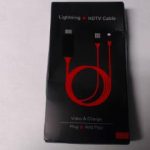 CABLE LIGHTNING  / NOIR