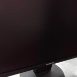 MONITEUR D'ORDINATEUR / NOIR