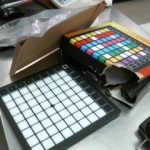 CONSOLE DE MIXAGE (MIXER) / NOIR