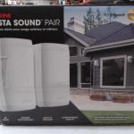 ENS DE 2 ENCEINTES / BLANC