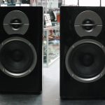 ENS DE 2 ENCEINTES / NOIR