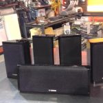 ENS DE 5 ENCEINTES / NOIR