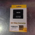CONVERTISSEUR VIDEO / NOIR