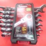 JEU DE 7 CLES MIXTES A CLIQUET A TETE FLEXIBLE