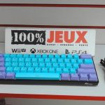 CLAVIER D'ORDINATEUR / BLEU