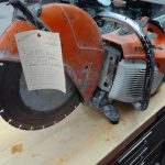 SCIE A BETON / ORANGE