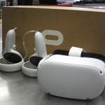 CASQUE REALITE VIRTUEL (VR) DE JEU / BLANC