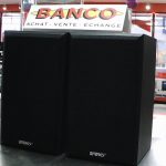 ENS DE 2 ENCEINTES / NOIR