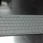 CLAVIER D'ORDINATEUR / BLANC