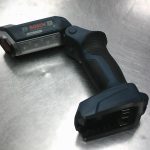 LAMPE SUR PIED (SPOT) / BLEU