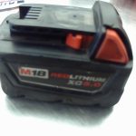 BATTERIE D'OUTIL SANS FILS / NOIR