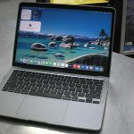 ORDINATEUR PORTABLE (LAPTOP)/GHZ:APPLE M1/RAM:8GB/DD:256GB/ECRAN:13"/COULEUR:GRIS