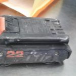 BATTERIE D'OUTIL SANS FILS / NOIR