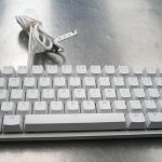 CLAVIER D'ORDINATEUR / BLANC