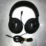 CASQUE D'ÉCOUTE DE JEU / NOIR
