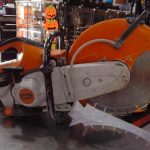 SCIE A BETON / ORANGE